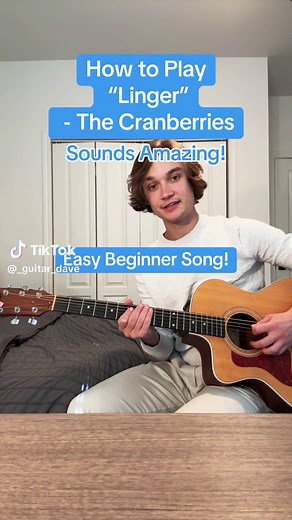 Easy Beginner Song! How to Play “Linger” - The Cranberries