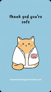 22K views · 72K reactions | You are safe  | My Emotional Support Animal | Facebook