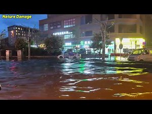Chaos In China Today! Extreme Storm Destroying Homes, Cars in Wuhan Beijing