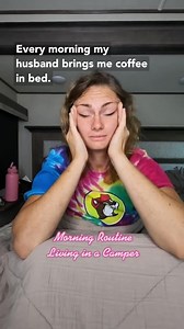 Morning routine living in an RV as a content creator & mom of 3 #nomads #rvliving | Jessica Roderick