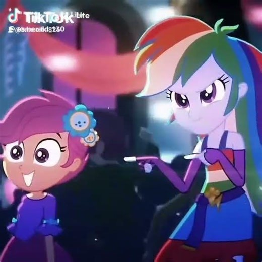 APPLEJACK VS RAINBOW DASH EDIT X MONTAGEM BAILÃO