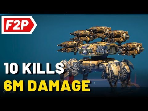 Ravager Regulator after the rebalance - War Robots Free to Play Gameplay (No Commentary) - WR F2P