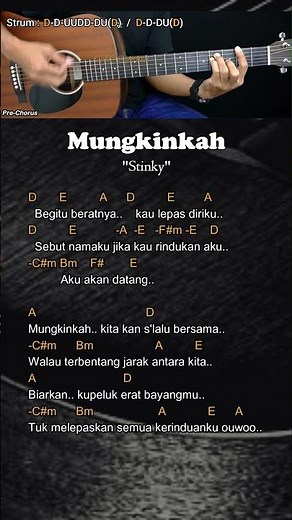 Mungkinkah - Stinky | Chord Gitar Mudah dan Lirik #chordgitar #guitarchords