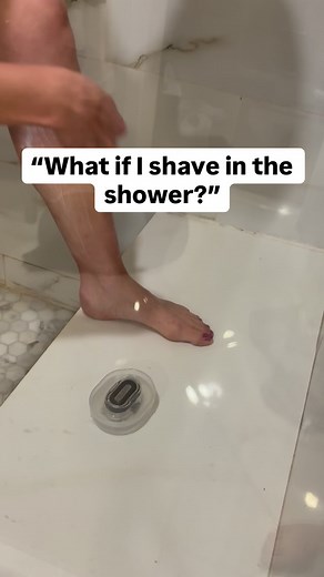 We are here to make shaving in the shower, easier cleaner and less wasteful! #shaving #inventions #shower #morningroutine #savewater | The Clean Shave