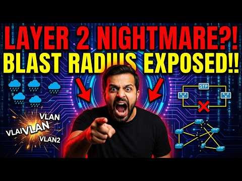 Layer 2 Trade-Offs Explained | Ethernet Floods, BUM Containment & Convergence Engineering - DAY_01