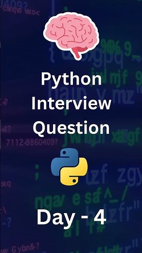 Day 4 | Python Interview Question: Shallow Copy vs Deep Copy #python #shorts