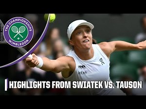 Round 3: Iga Swiatek vs. Danielle Collins | Full Match Highlights | 2025 Wimbledon