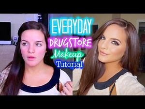 Everyday Makeup Tutorial Using DRUGSTORE MAKEUP | My Favorite Products & Tips | Casey Holmes