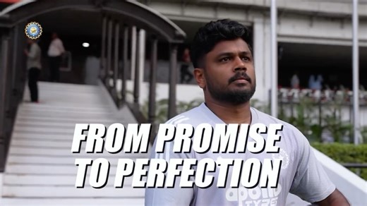 Team India on Instagram: "𝗙𝗿𝗼𝗺 𝗽𝗿𝗼𝗺𝗶𝘀𝗲 𝘁𝗼 𝗽𝗲𝗿𝗳𝗲𝗰𝘁𝗶𝗼𝗻 ✨ It takes belief, patience and pride in wearing the #TeamIndia blue 💙 And he has lived it all 👌 Decoding Sanju Samson’s journey to the top 😎 #INDvNZ | @idfcfirstbank | @imsanjusamson"