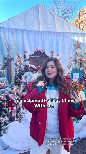 Falen on Instagram: "Spread Holiday Cheer this year with @mnlottery scratch games! MN Lottery scratch games also make great gifts for yourself😎 Must be 18+ to play #ad #IMN"