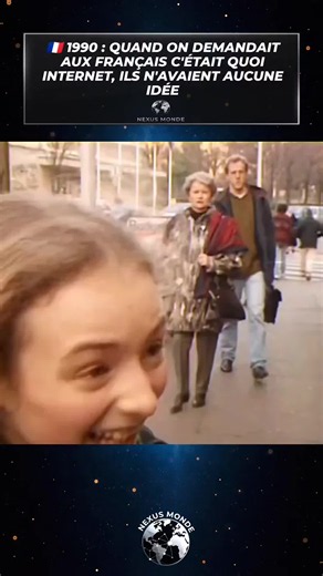 1990 Paris street interviews: 'Internet, c'est quoi?' archival reactions