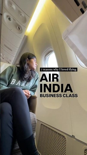 Flying Air India Business Class from the US to India - my experience