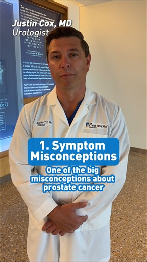 A prostate cancer diagnosis is never expected, but 1 in 8 men in the U.S. will face it. Our team of experts, Justin Cox, Urologist; Anish Shah, Urologist; and Christopher Freese, Radiation Oncologist, along with prostate cancer survivor, Thomas Tally, have 4 key pieces of advice to share. Look out for the men in your life, whether it’s your father, brother, or friend, and start the conversation. At The Christ Hospital Health Network, we provide cutting-edge treatment with compassion, treating ev