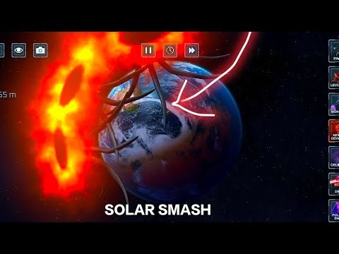 Solarsmash gameplay 😱 monster fight earth solarsmash Game update 2025