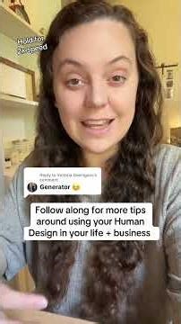 How to manifest as a Generator in human design