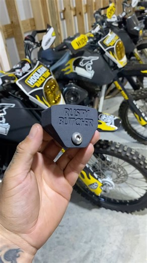 NEW @rustybutcherracing rubber mount sporty chain sliders! If you upgraded to a chain and taller shocks this part is for you! Made from the same durable material as our rigid mount sliders. ⚡️ Available on www.RustyButcherRACING.com | Rusty Butcher