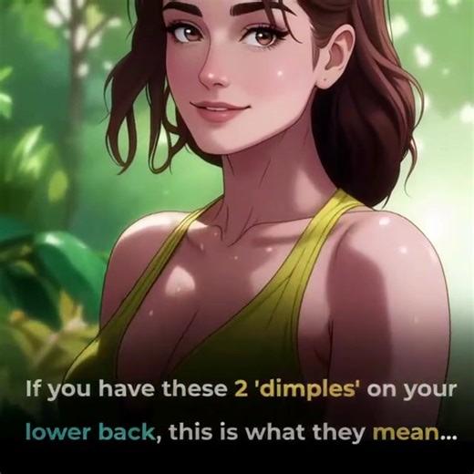 If You Have These Two ‘Dimples’ on Your Lower Back This is What They Mean Find Out The Meaning In The Comments ⬇️ | K Line Global