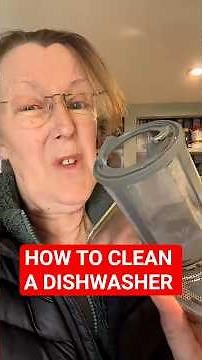 The correct way to clean your dishwasher