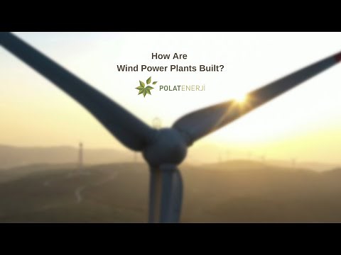 Wind Power Plant Installation Documentary