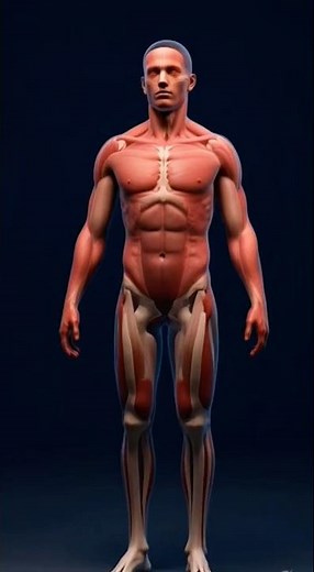 Ultra-Realistic 3D Human Body Animation | Muscles, Skeleton & Organs | Medical Atlas Cinematic 4K