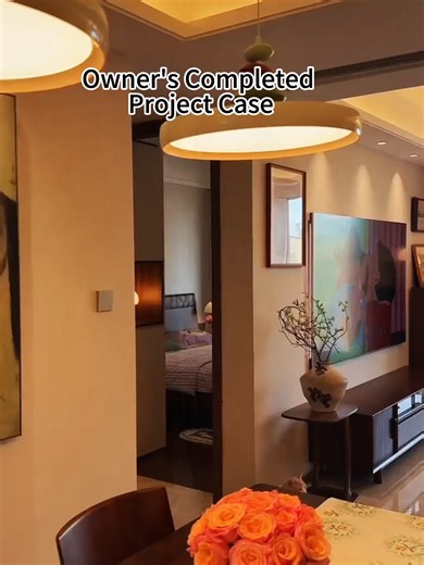 One Continuous Shot: Helping You Understand Every Detail of a Fully Customized Home After Completion#wardrobedesign #shoecabinet #design #modernfamily #interiordesign