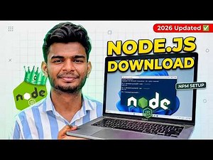 How to Download & Install Node.js on Windows 11/10 (2026) | Node.js & NPM Setup Tutorial