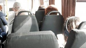 People Go Work On Public Bus Stock Footage Video (100% Royalty-free) 3586389977 | Shutterstock