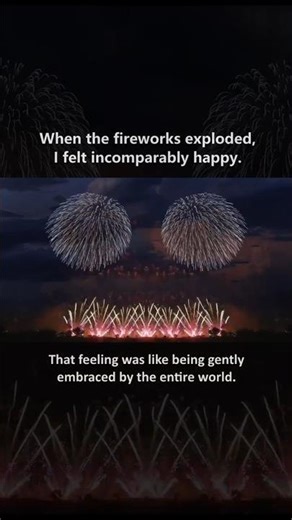 When the fireworks exploded, I felt incomparably happy. #fireworks #display #nocturne #musical #prc