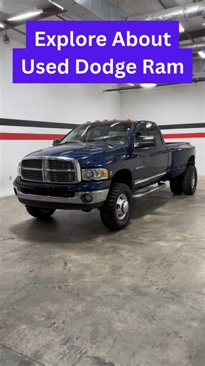 🚘 Thinking about a Dodge Ram? You can discover how a used Dodge Ram may offer power, comfort & reliability—all at a better price. Learn what to look for before buying! | Auto World Insights