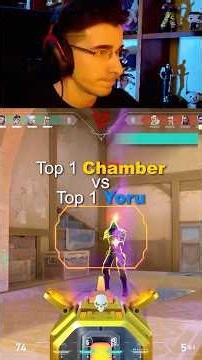 TOP 1 CHAMBER vs TOP 1 YORU 🏆 valorant live streamers gameplay highlights daily clips edit shorts