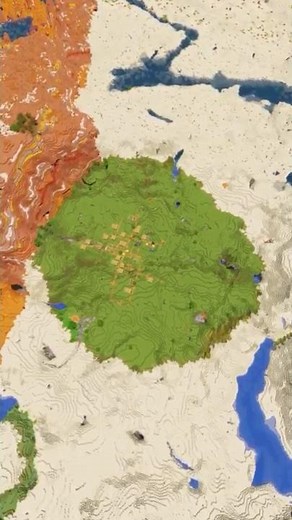 This Minecraft Seed With a Village Oasis is Just Perfect!