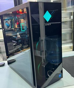 HP OMEN 40L Gaming Desktop PC Liquid-Cooled (AMD Ryzen 7 5800X 8-Core 3.8GHz, GeForce RTX 3070 8GB, 32GB DDR4, 512GB PCIe SSD 2TB HDD (3.5), WiFi 6, BT 5.2, RJ-45, 8 USB 3.1 Gen2, Jet Black, Win11H) RTX 3070 {8GB *5th Gen AMD Ryzen 7 5800X 3.8GHz Processor (upto 4.7 GHz, 32MB Cache, 8-Cores, 16-Threads, ) ; GeForce RTX 3070 8GB GDDR6 Dedicated Graphics, VR Ready . *32GB DDR4 DIMM ; 802.11ax Wifi, Bluetooth 5.2, Ethernet LAN (RJ-45), No Webcam, USB Keyboard, USB Mouse, . *800W Power Supply; White