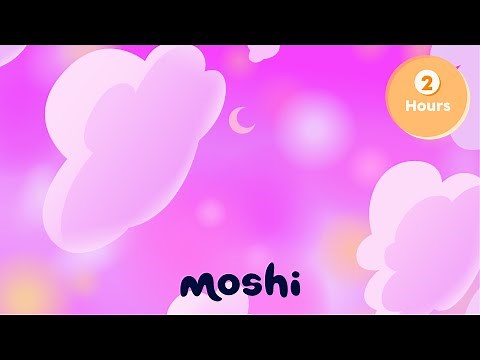 2 Hours of Soothing Pink Noise | Moshi Kids