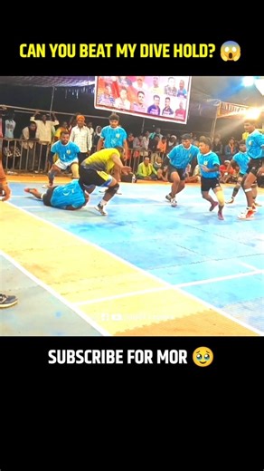CAN YOU BEAT MY DIVE HOLD? 😱#shorts #kabaddi #viralvideo