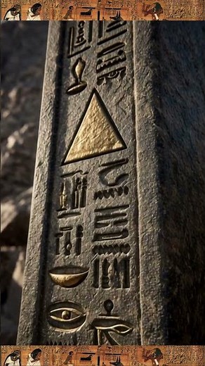 The Living Stone Hieroglyphs of the Golden Age #pharaohs #pyramidsofegypt #hieroglyphic #history
