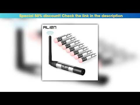 Slide ALIEN 2.4G ISM DMX512 Dfi Controller Rechargeable Wireless Receiver Built-in Battery Transmit