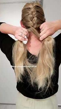 French braid your own hair ✨