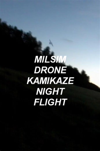 airsoft drone kamikaze at night#shorts #airsoft #milsim #fpv