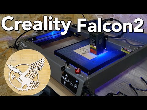 Creality Falcon 2 22W Laser Engraver - Settings and Tests