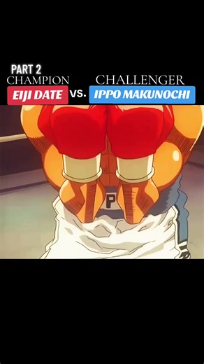 EIJI DATE VS IPPO MAKUNOCHI #anime #hajimenoippo #ippo #tagalogdubbed #fyp