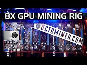 Octominer X8 nVidia Equihash / SHA3 GPU Mining Rig Build How To Part 2 [ICE6S]