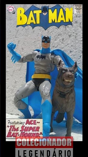 Shorts DC Multiverse Batman & Ace The Bat Hound - Silver Age #shorts #batman #dcmultiverse #ace