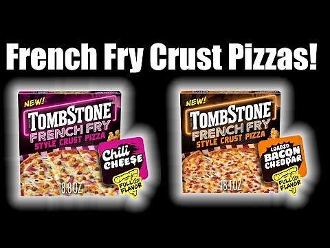 Tombstone French Fry Crust Pizzas - You Won't Believe These Pizzas