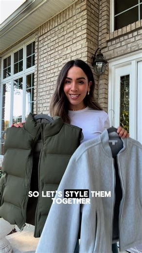 TravisMathew Women’s on Instagram: "@sandycarvs styling our Rustic Retreat Bomber and Moontide Puffer Vest for fall. 🍂 Which layer is your favorite?"