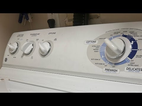 GE Hydrowave Washer Cycle Highlight - Towels