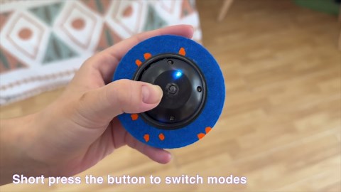 Dog Balls: Interactive Dog Ball, Self-Moving Dog Toy with Auto-Rolling & Bouncing, E-TPU Material, IP54 Waterproof, Motion-Activated, for Small/Medium/Large Dogs (Blue)