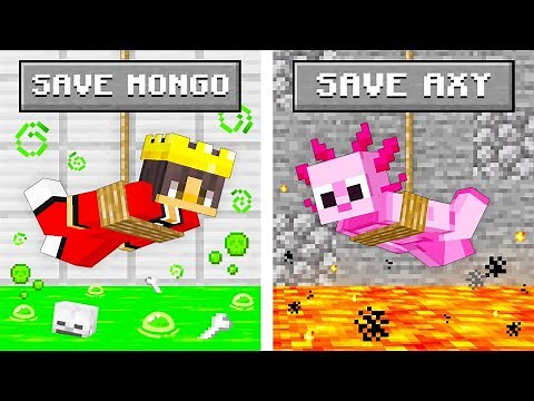 Save AXY or MONGO in Minecraft?