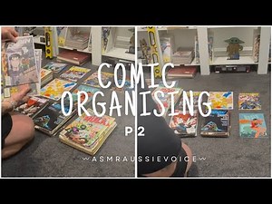 ASMR 💤 ~ Comic Organising - P2! 💥