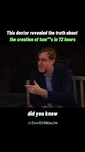 This is one of the most controversial clips circulating right now and it needs context. The speaker claims that during COVID-era research, scientists were studying compounds detected in patients’ bodies and testing their effects in animal models. According to the account, tumor growth was deliberately induced in a very short time frame, followed by experiments to see whether that growth could be rapidly reversed using a different compound. These claims are not supported here by published, peer-r