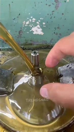 How they make perfect square holes in metal 🤯